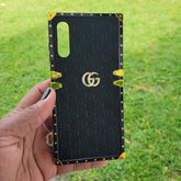 Gucci Black Leather Case